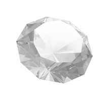Diamante Branco de Cinzas